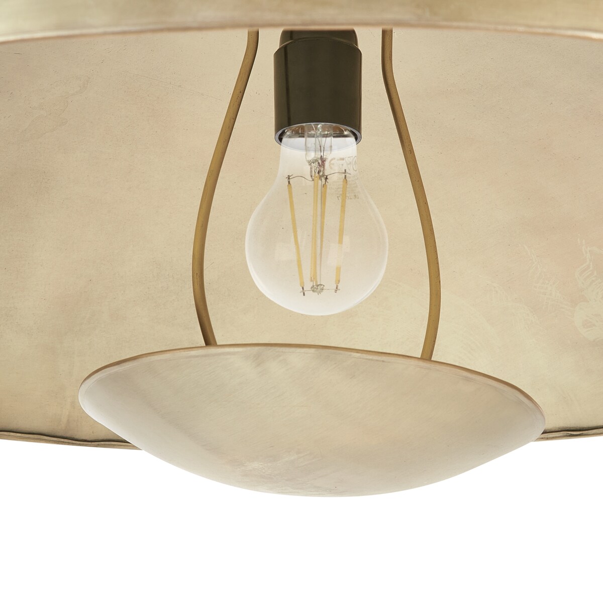 Lampa wisząca AGRANI Metal Złoty