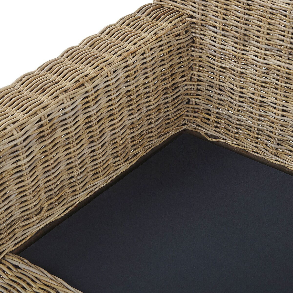 Fotel ogrodowy ARDEA Rattan Jasnobrązowy
