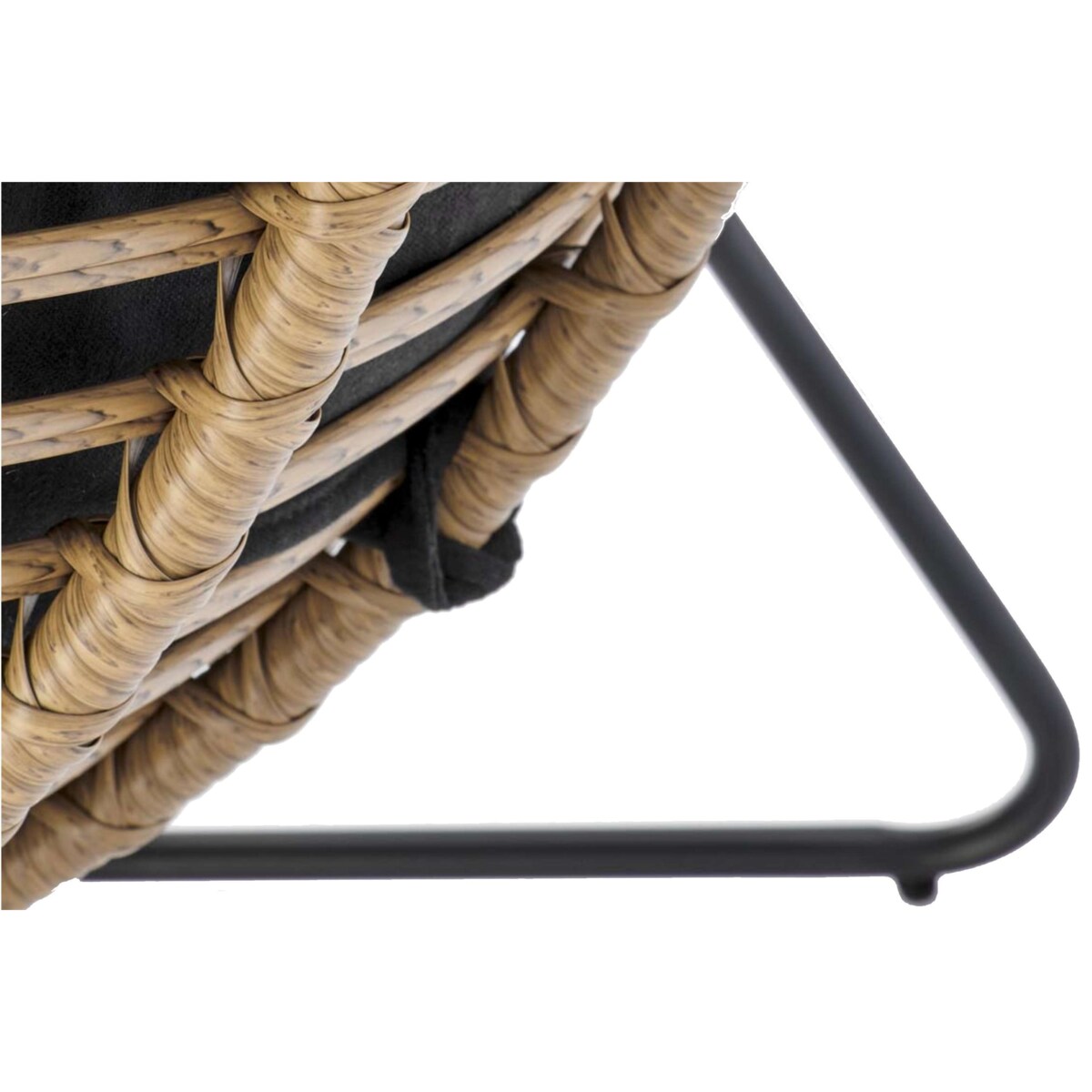 Konsimo BETTA Wygodny fotel ogrodowy z poduszką