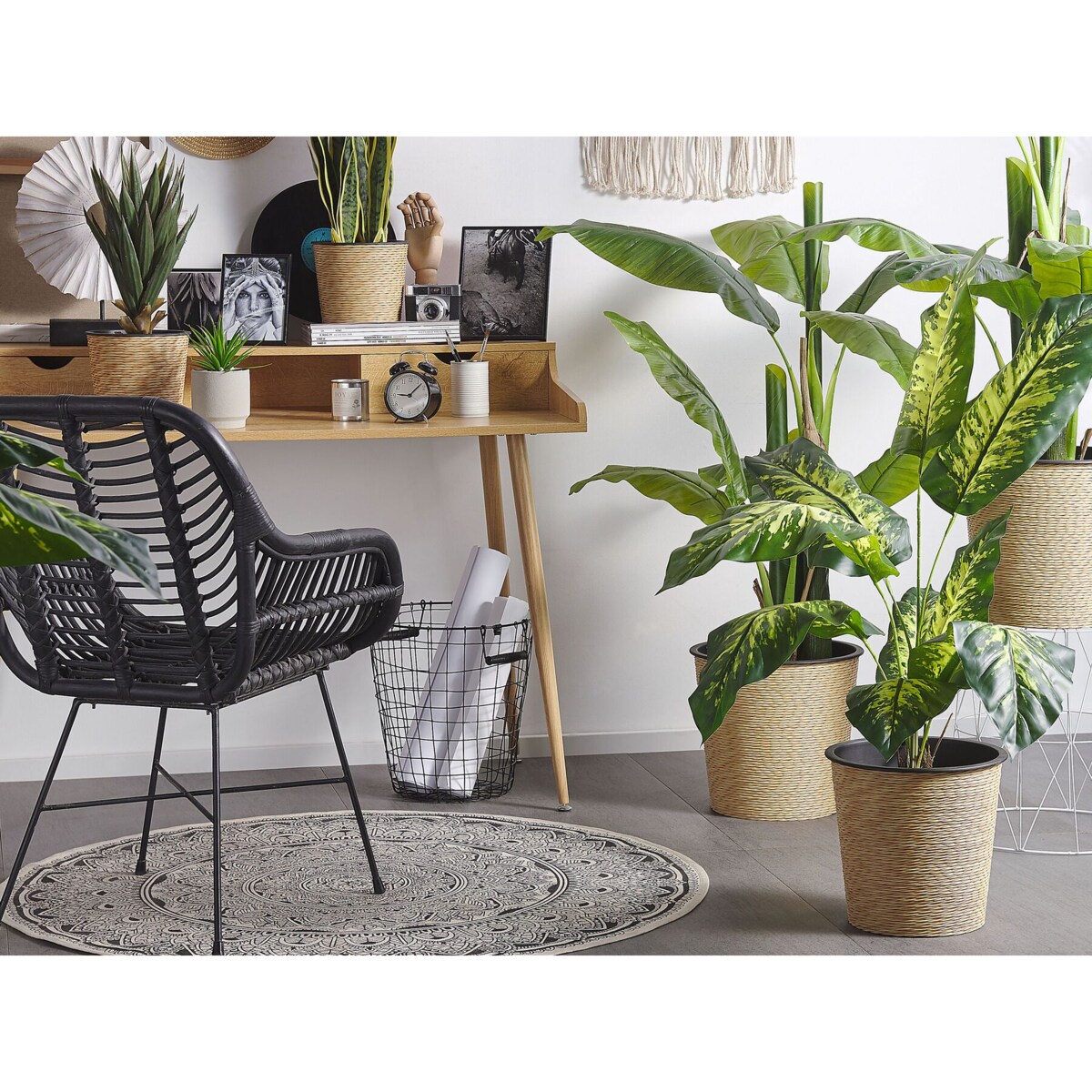 Sztuczna roślina doniczkowa 122 cm DIEFFENBACHIA