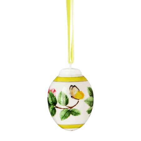 Hutschenreuther - Jajko "Róża różowa"