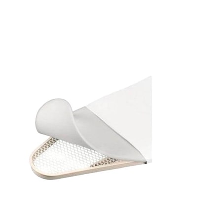 ARREDAMENTI MINYSTIRO Podkładka na deskę do prasowania - 135 x 45 cm, Biały