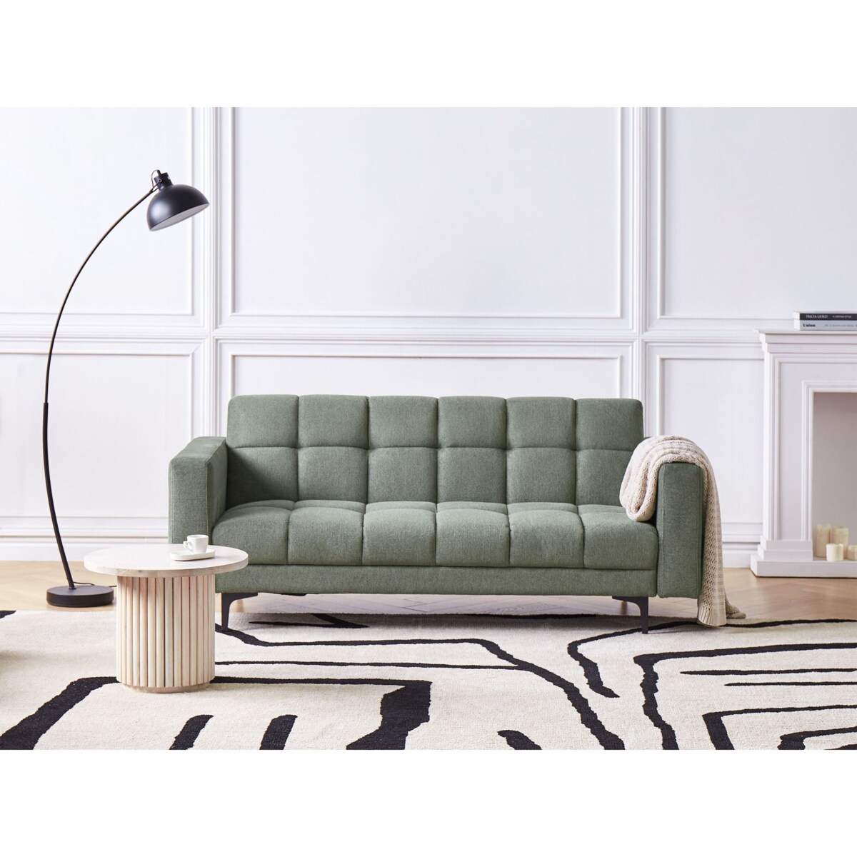 Sofa trzyosobowa ALNES Ciemnozielony