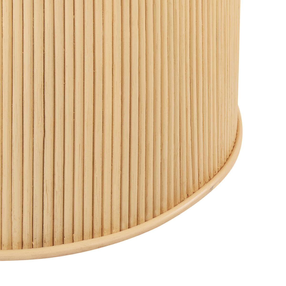Zestaw 2 stolików kawowych ILIOS Rattan Naturalny