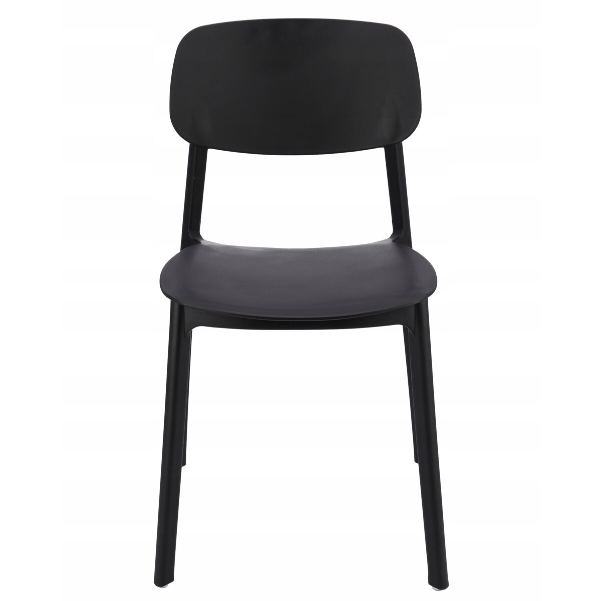 4 X Krzesło Do Jadalni Kuchni Stołu Zestaw Komplet Lara Czarne