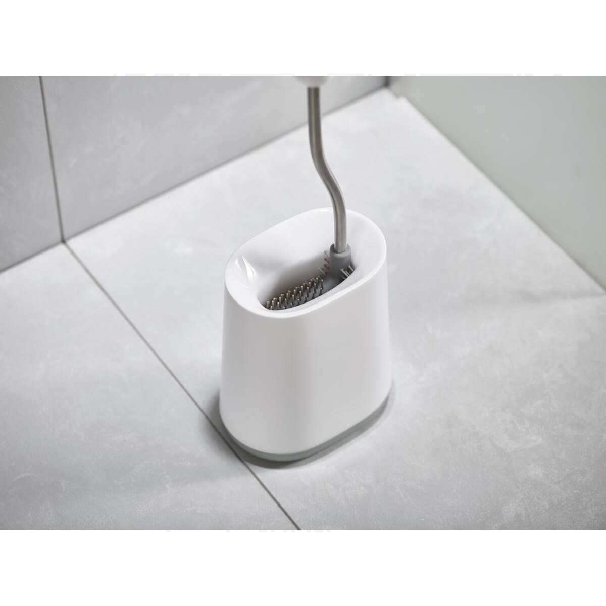 Szczotka do toalety niska (szara) Flex Joseph Joseph wycofane