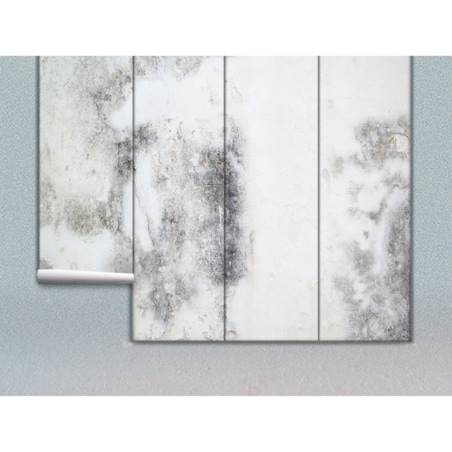 Tapeta Biały beton, 416x254cm