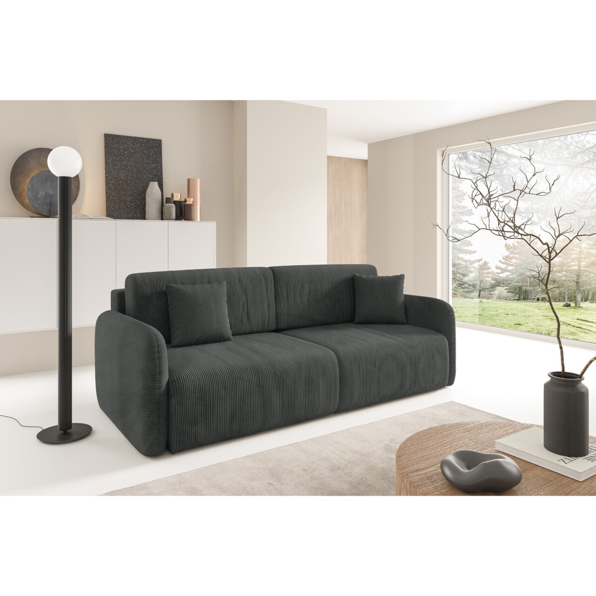 Kanapa MALLOW z funkcją spania Kolor: POSO 60