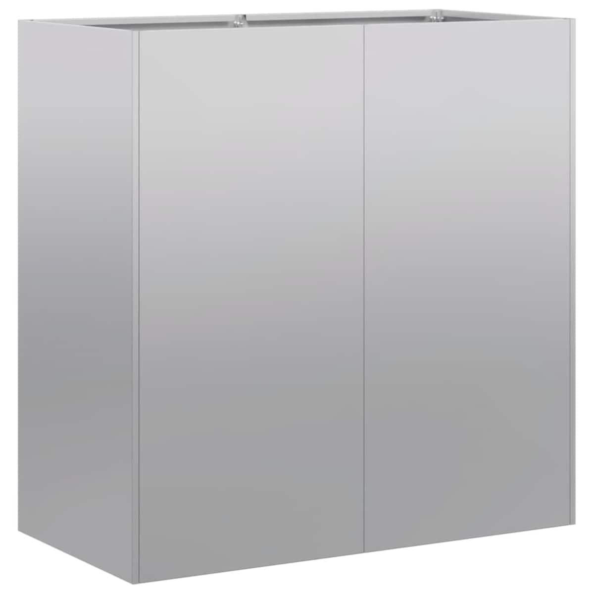 vidaXL Doniczka 80x40x80 cm Stal ocynkowana