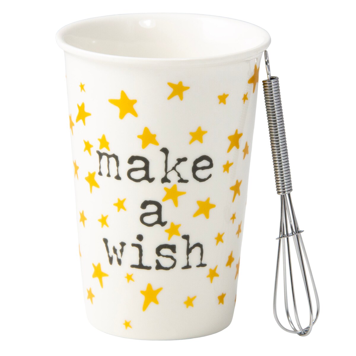 Kubek Świąteczny Porcelanowy Zestaw + Zaparzacz/Mieszadełko 2 szt.