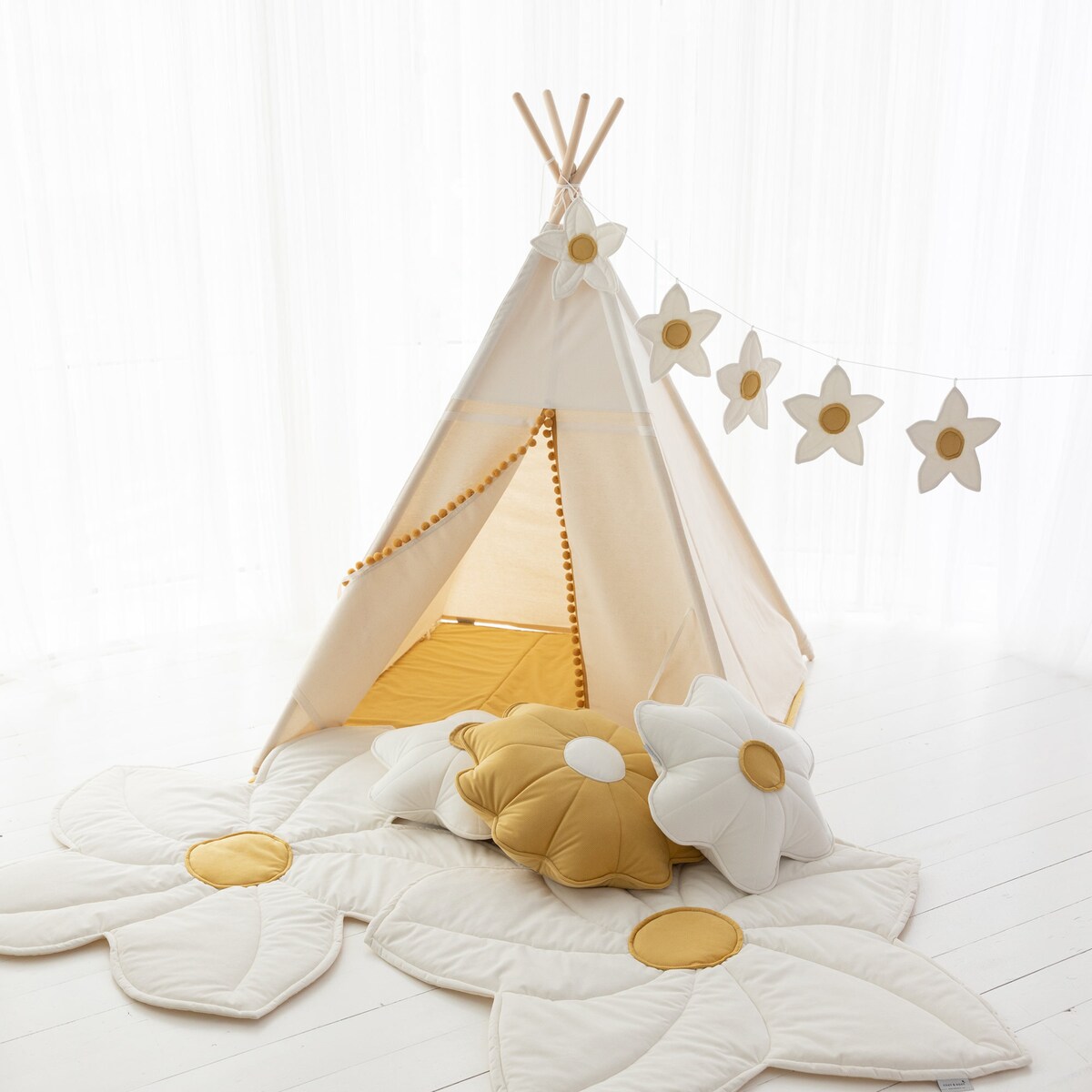 Namiot tipi Cozy White Velvet