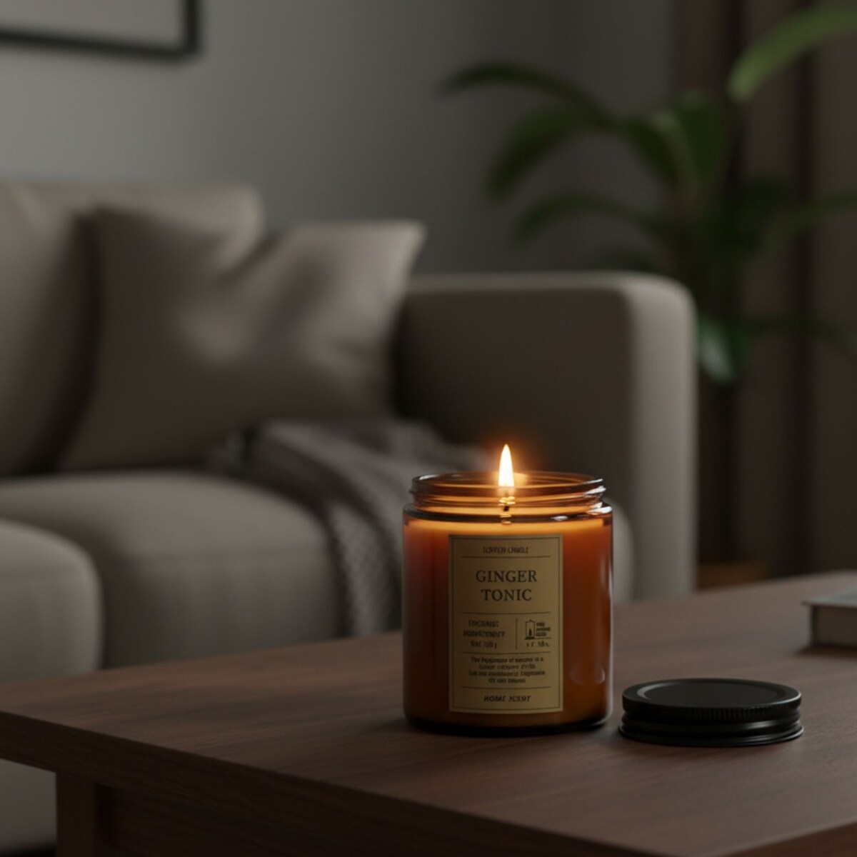 Świeczka zapachowa HOME SCENT, 30 h palenia