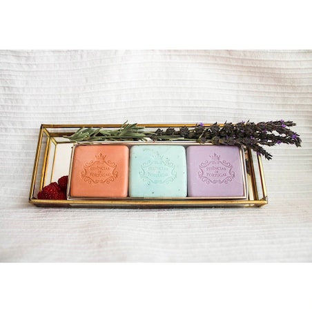 Zestaw mydeł Essencias de Portugal wiosna 3x80g