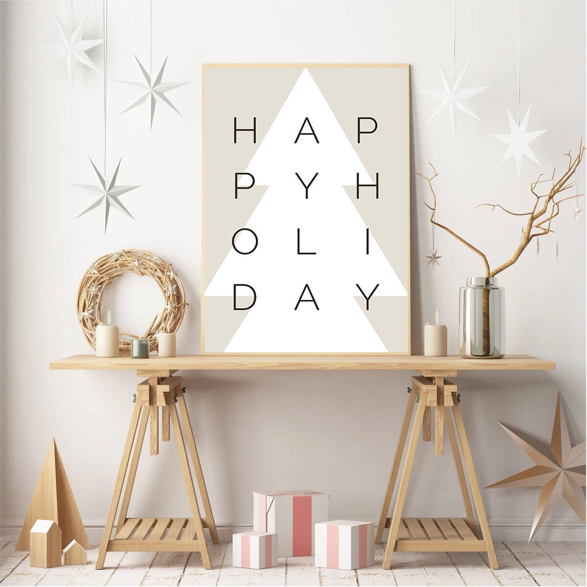 Poster Story, Plakat, Obraz - Happy Holiday, wymiary 60 x 84 cm