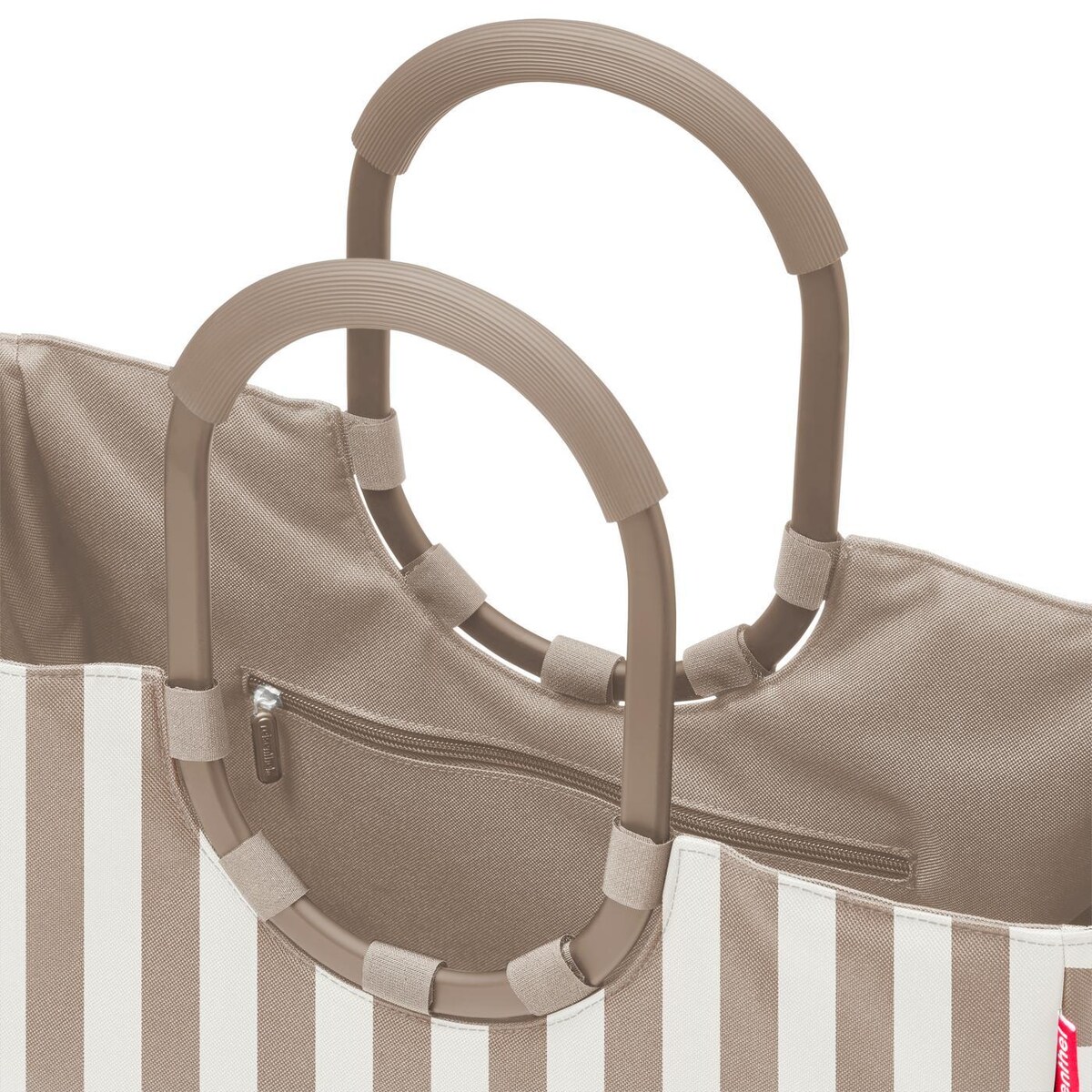Torba LOOPSHOPPER L, summerstripes coffee