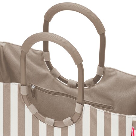 Torba LOOPSHOPPER L, summerstripes coffee
