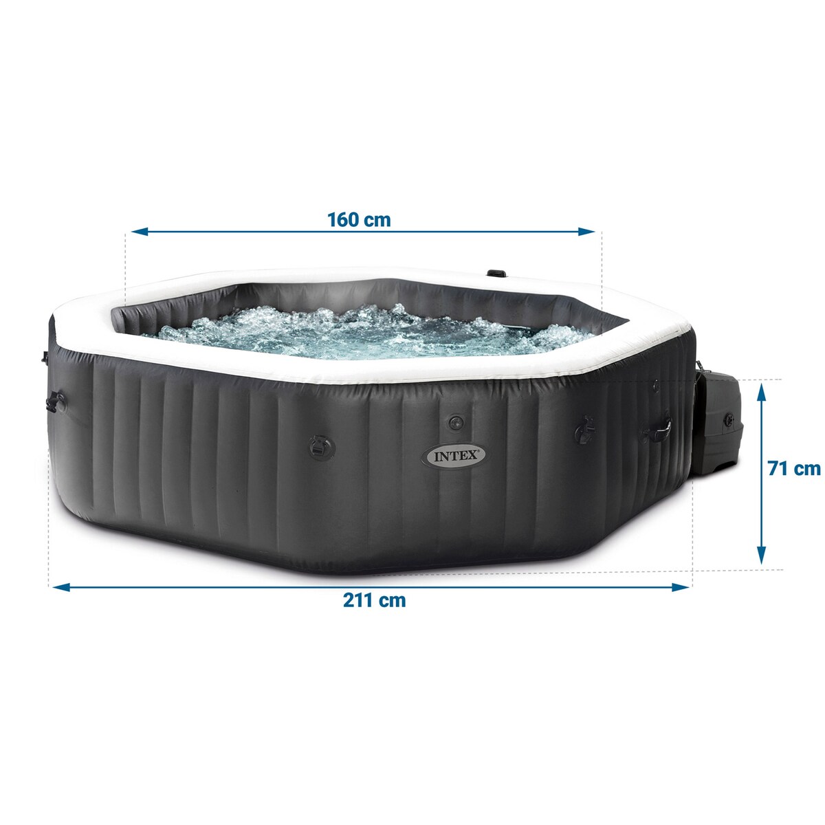 Spa dmuchane Intex PureSpa 6-osobowe hydromasaż 28462