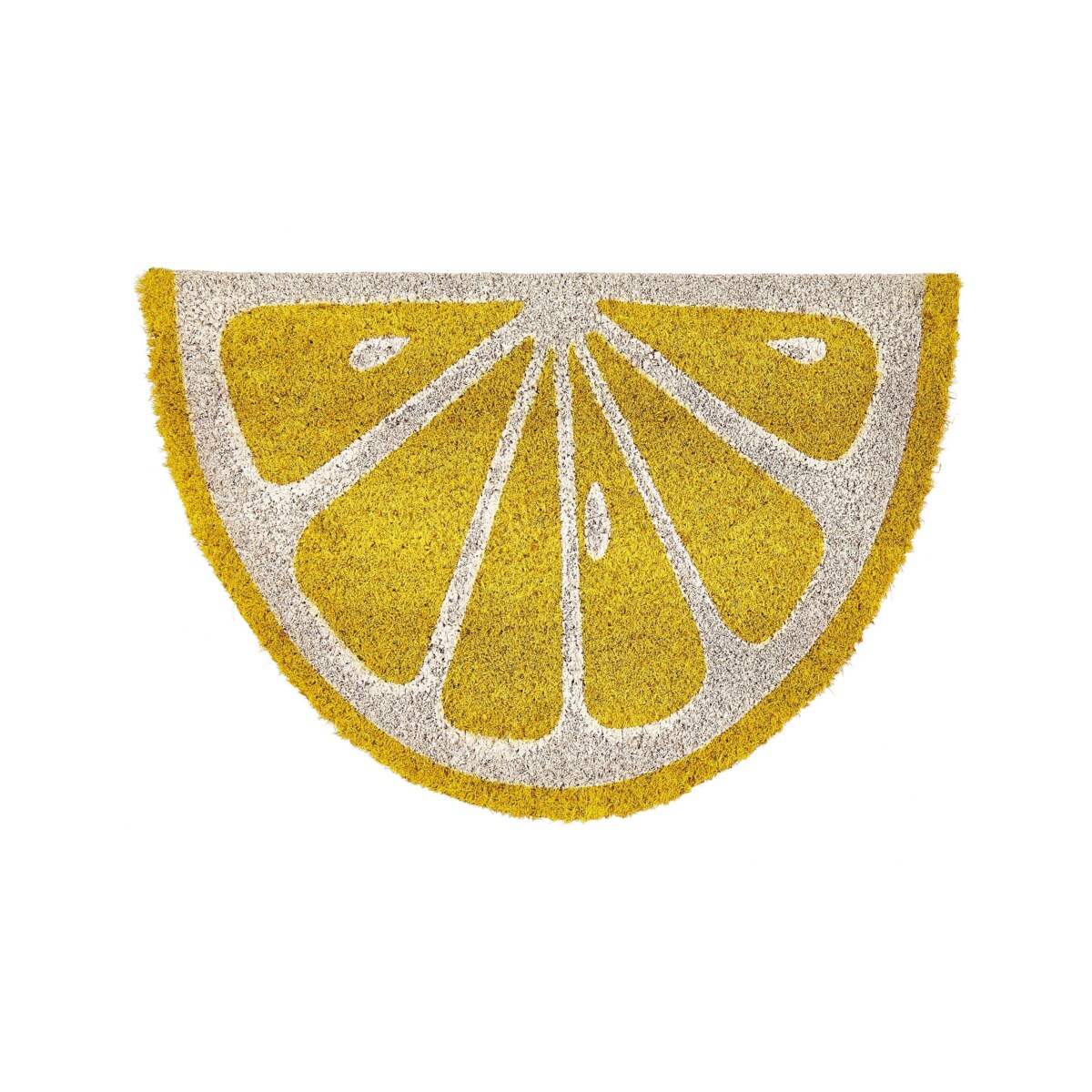 Wycieraczka IJEN 40 x 60 cm Włókno kokosowe Żółty