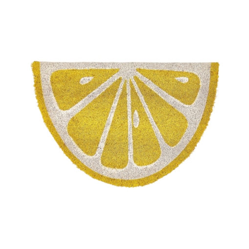 Wycieraczka IJEN 40 x 60 cm Włókno kokosowe Żółty