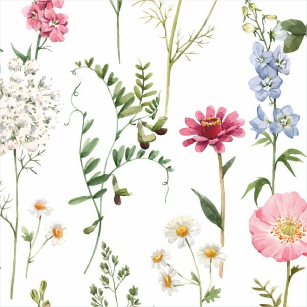 Bieżnik wiosenny SPRING wzór SP17 | sielski ogród - 40 x 140 cm