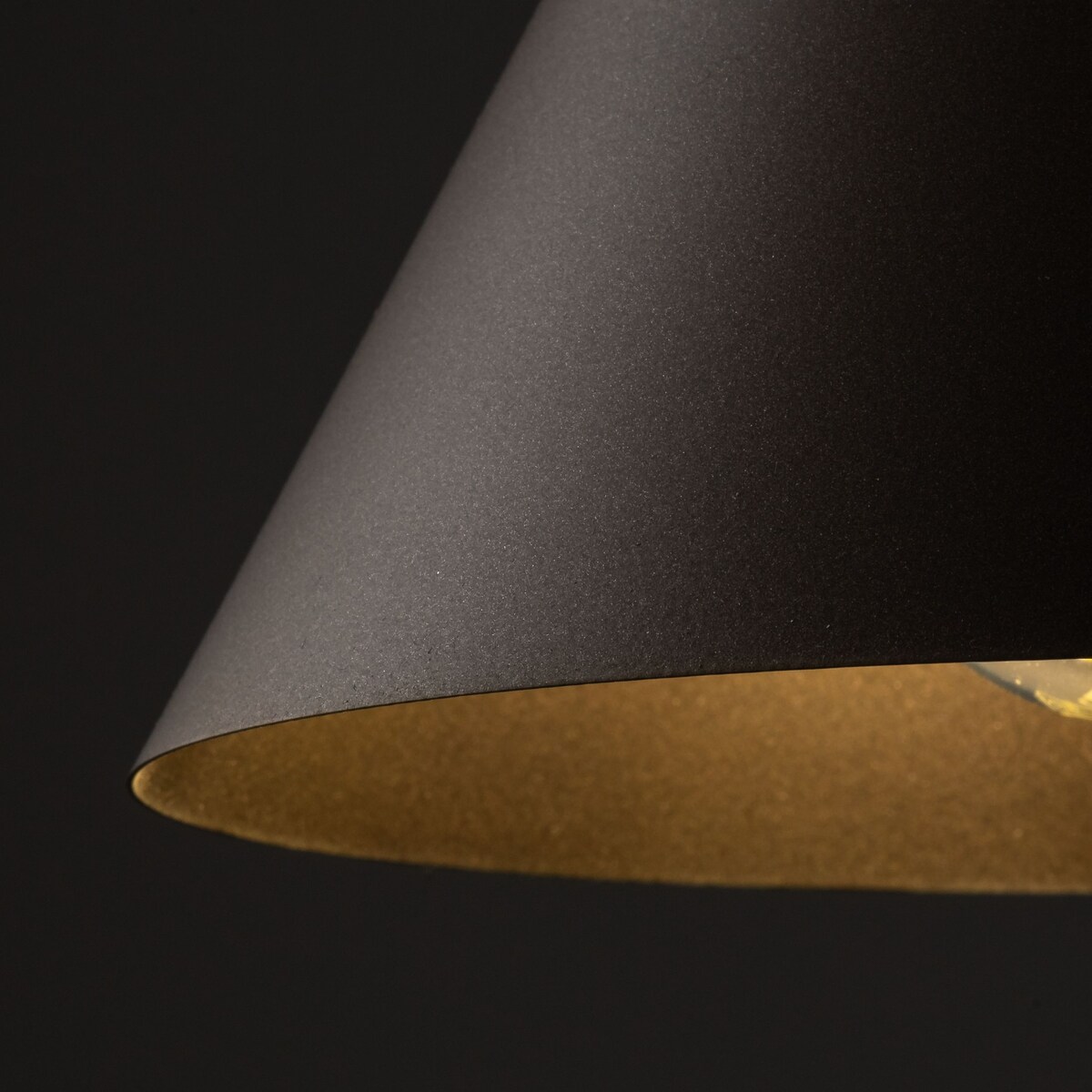 Lampa wisząca CONO BROWN 10073 TK Lighting brązowa metalowa E27 regulowana do salonu i jadalni