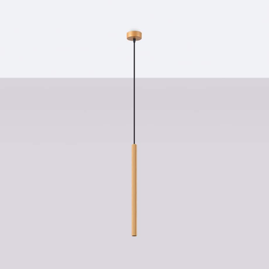 Lampa wisząca ARCHE 1 złota