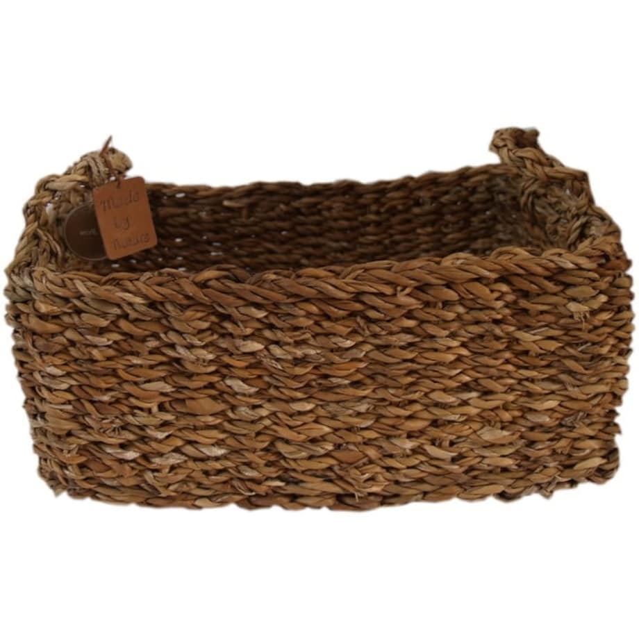 Kosz pleciony SOPHY z uchwytami L-36x28cm