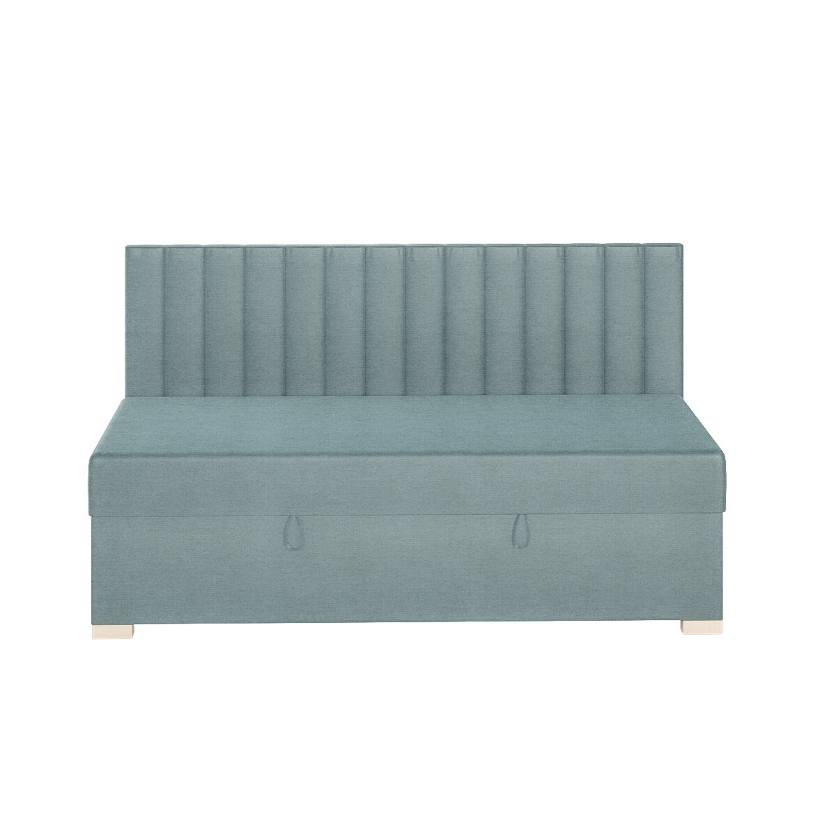 Mesonica Łóżko Chill, linie błękitne, 90x200