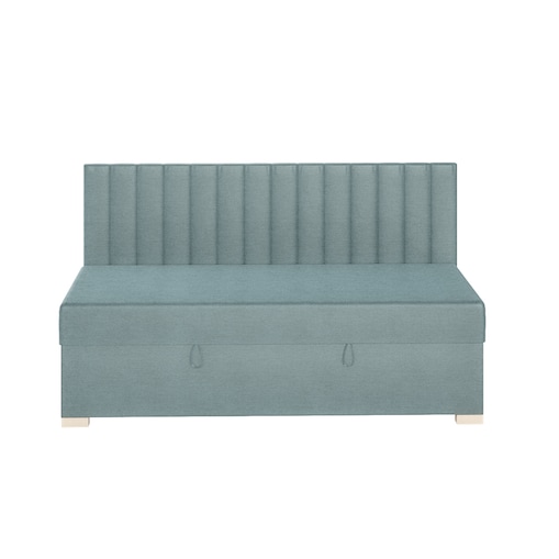 Mesonica Łóżko Chill, linie błękitne, 90x200