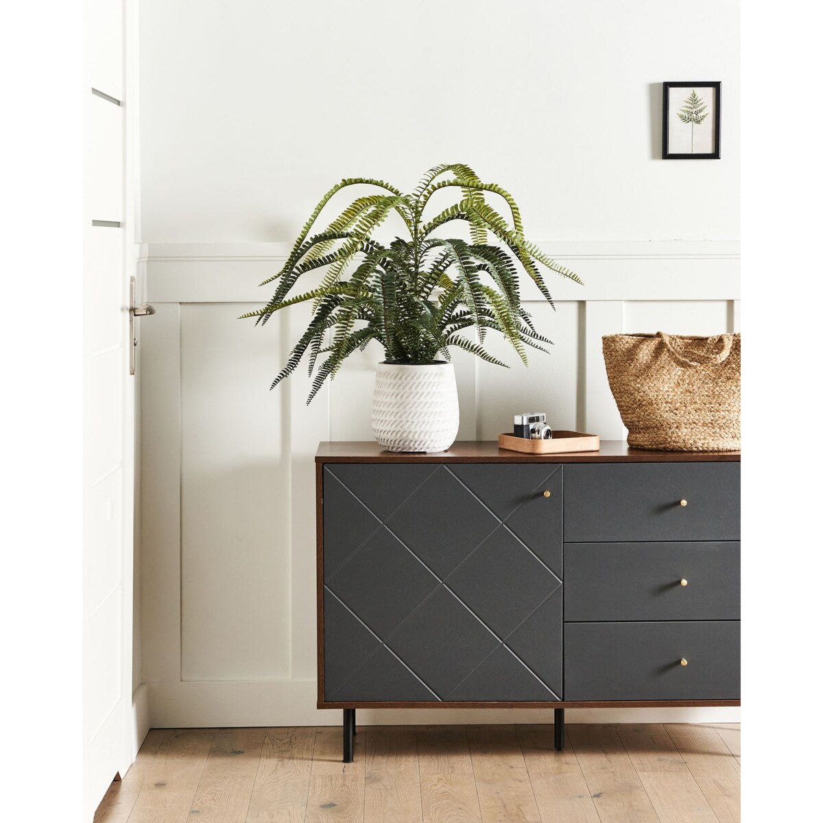 Sztuczna roślina FERN LEAF PLANT Zielony