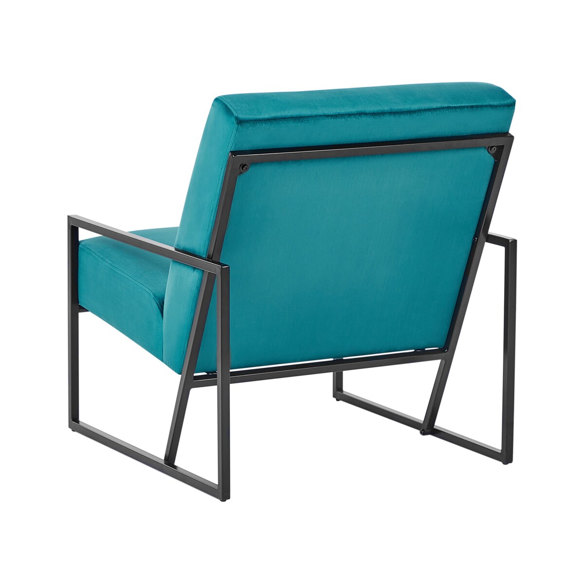 Fotel Welur Lazurowy DELARY