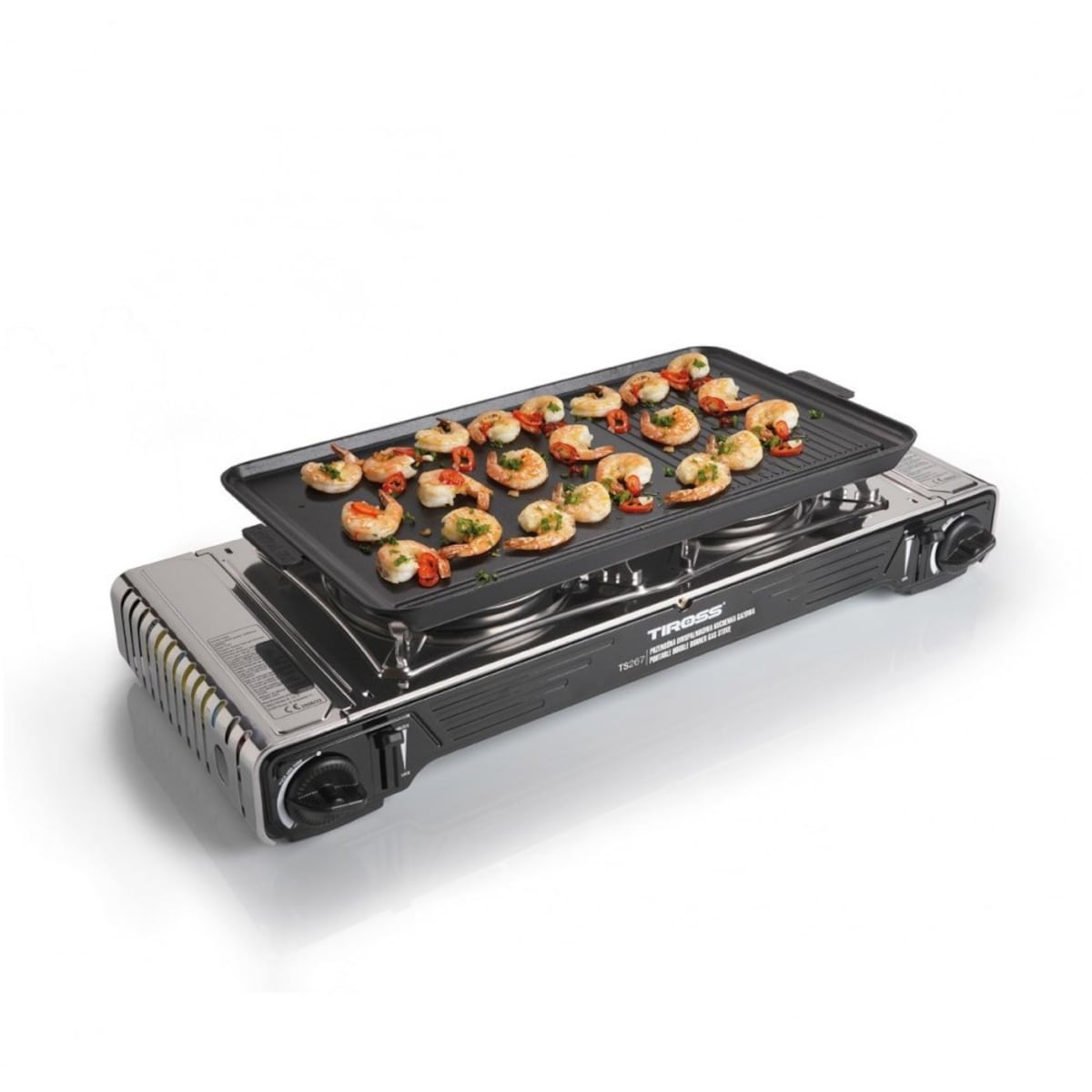Tiross patelnia grillowa do kuchenki turystycznej TS271