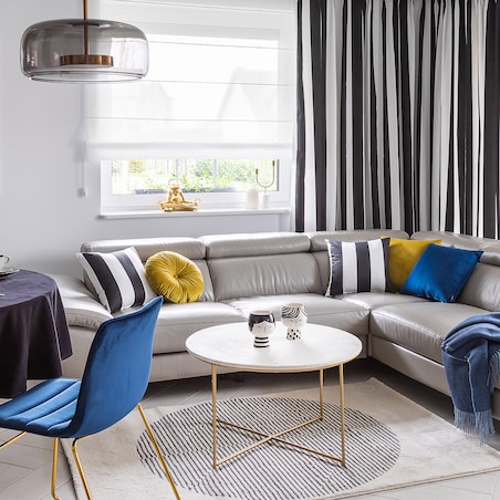 Dywan Sevilla paper white/grey 120x170cm, 120x170cm