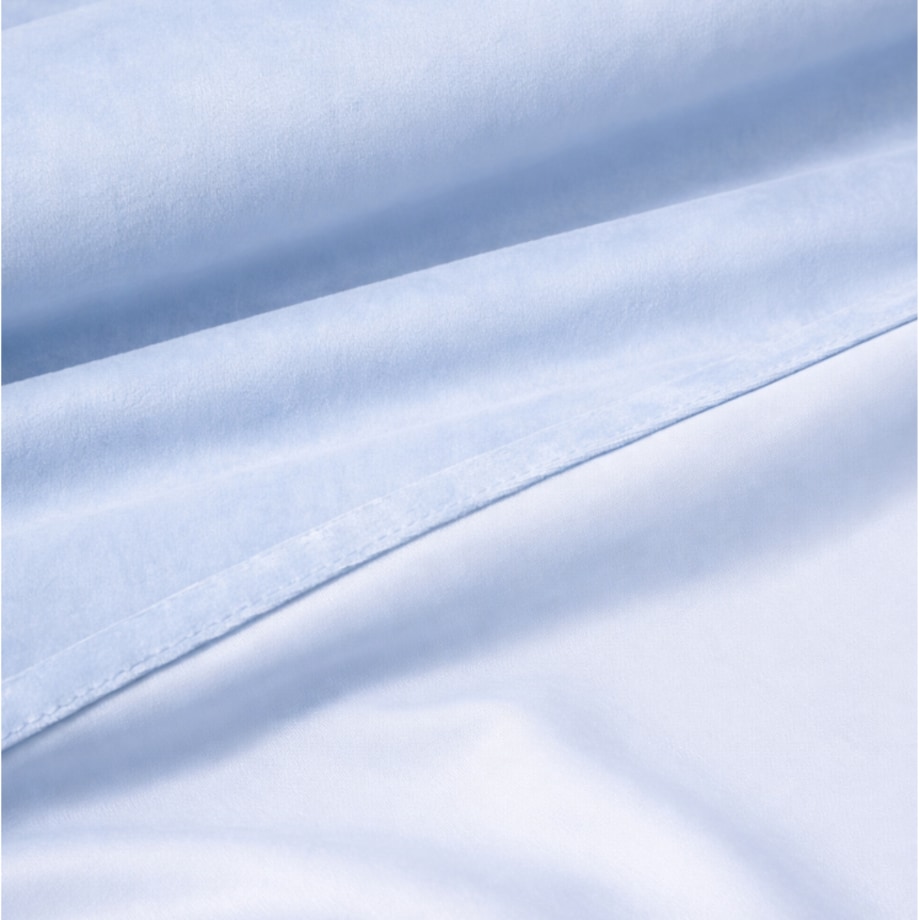 Zasłona welurowa Werona w kolorze baby blue 260 cm