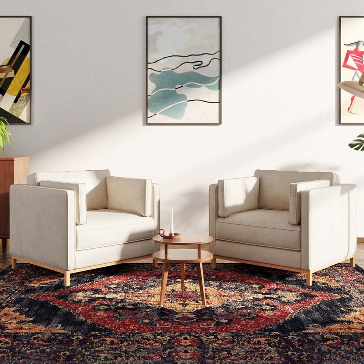 Celerio fotel Beżowy