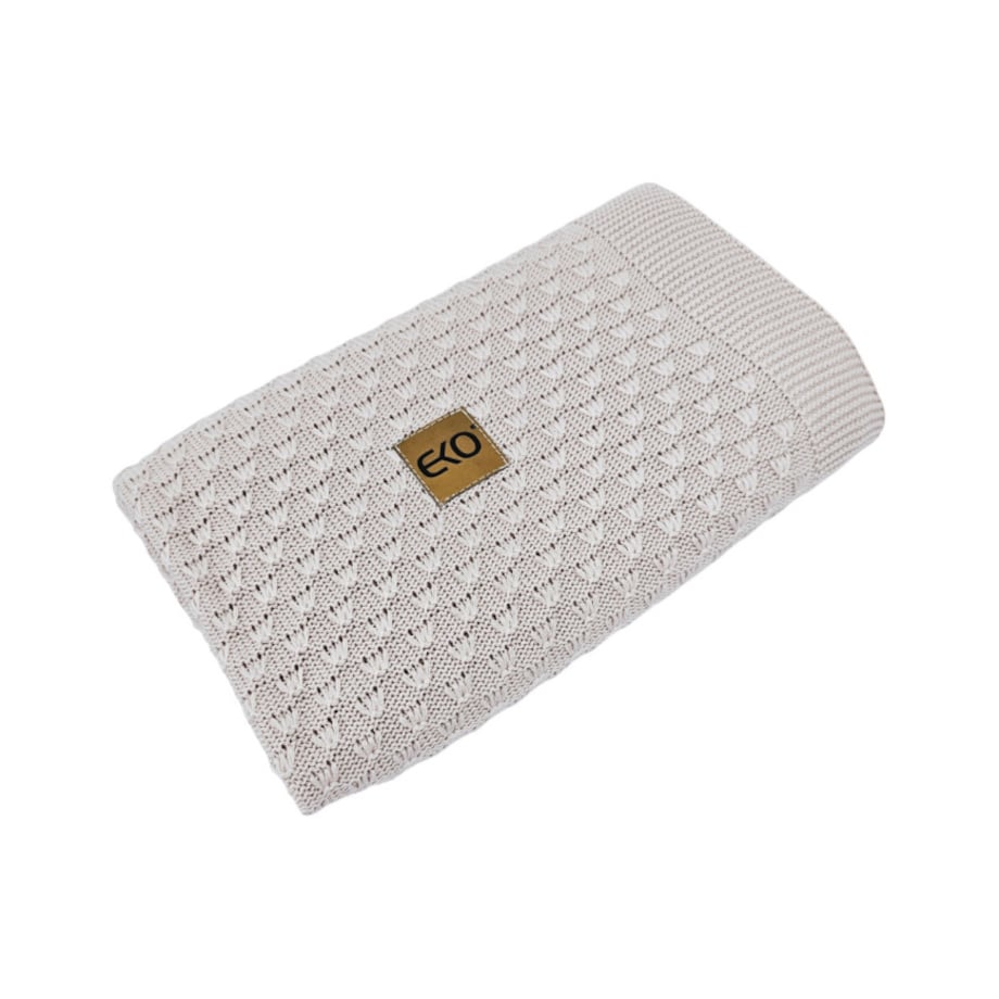 Kocyk bambusowy dla dziecka PUDROWY RÓŻ