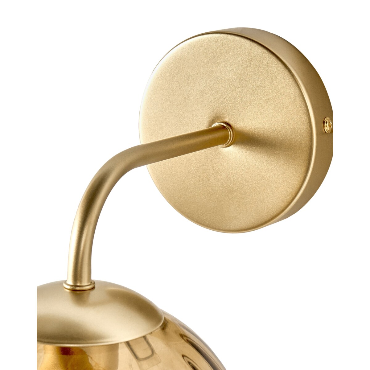 Lampa ścienna BOOMI Szkło Ciemnobrązowy