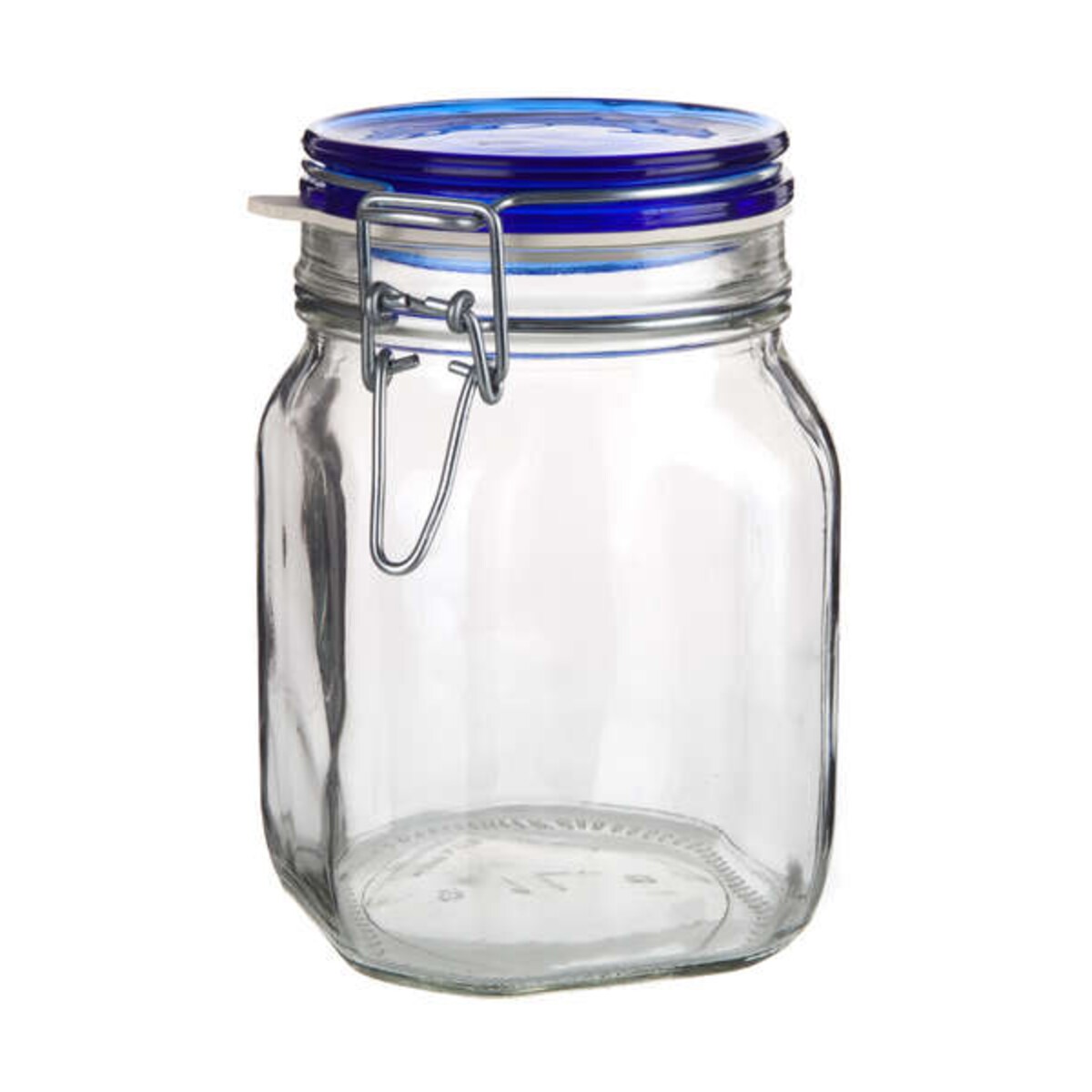 6x SŁOIK HERMETYCZNY z klipsem szklany 1 L BORMIOLI weki na grzyby kapusta