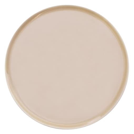 Verlo ETER Talerz płaski okrągły 28 cm, beżowy