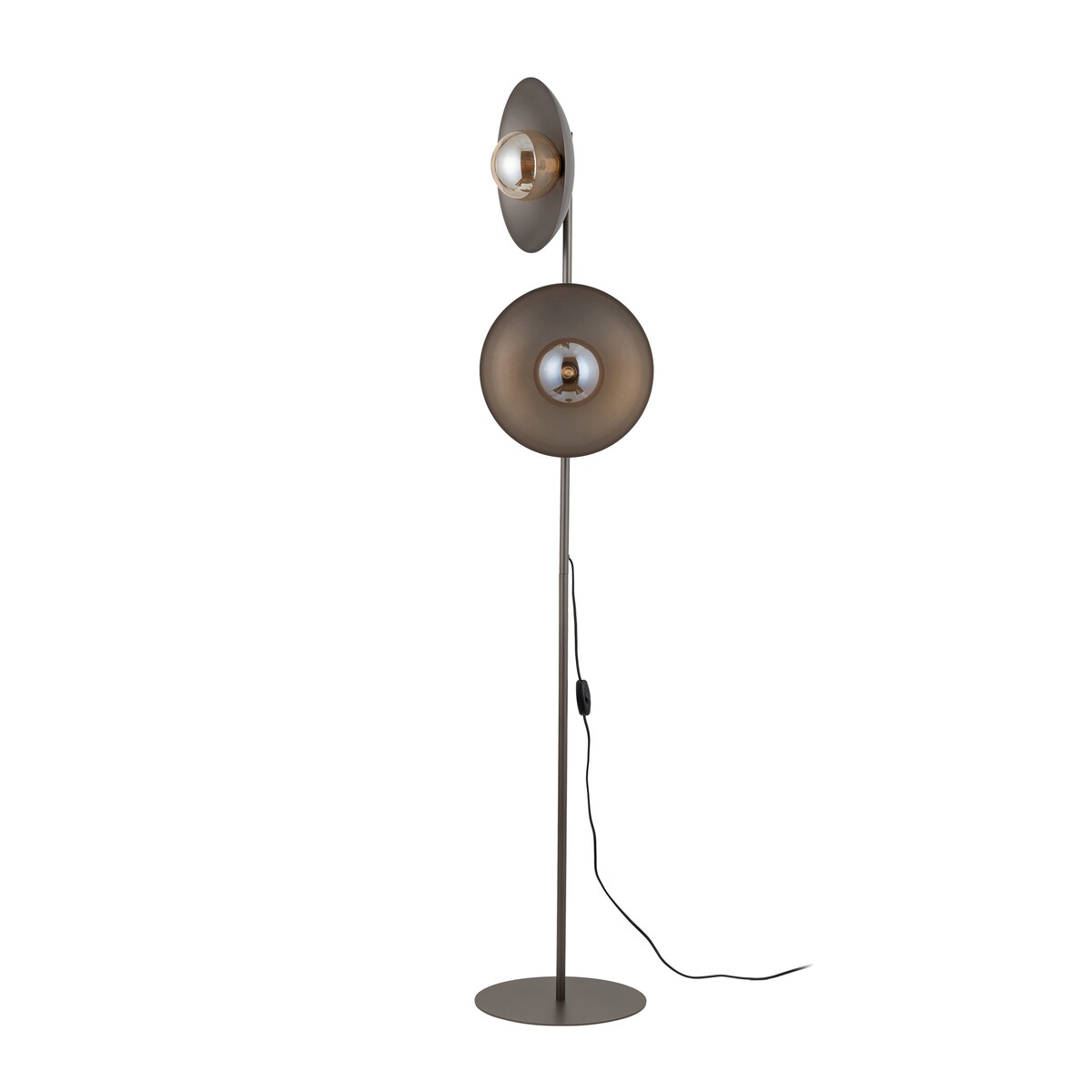 Lampa Podłogowa SLATE NEW Brązowa 2-Punktowa 160 cm TK Lighting