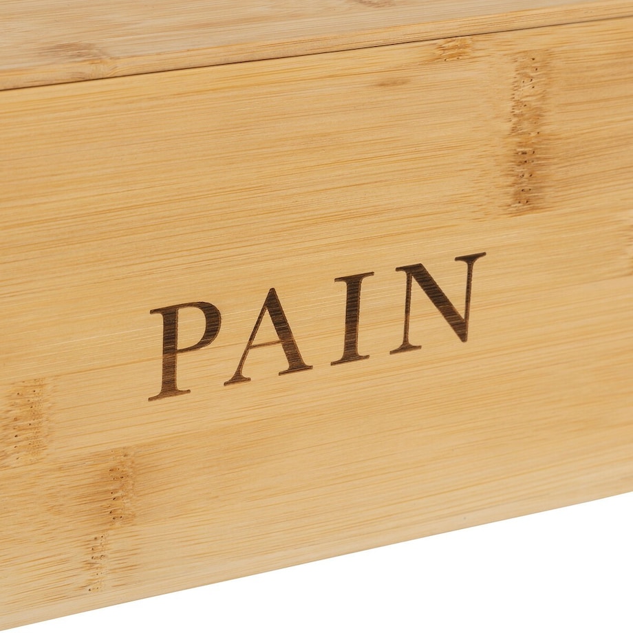 Chlebak bambusowy 8000 ml 12,7x33,2x20,2 cm PAIN brązowy