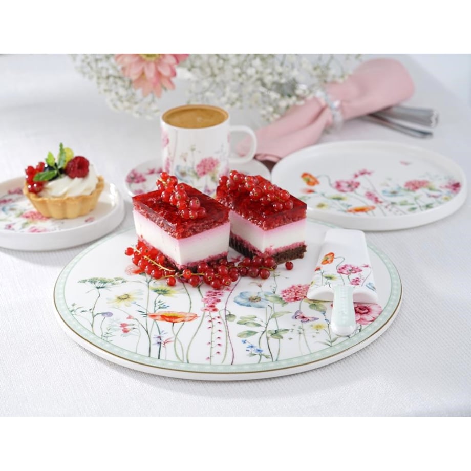 VILLA ITALIA Talerzyk deserowy 15 cm porcelanowy GARDENO