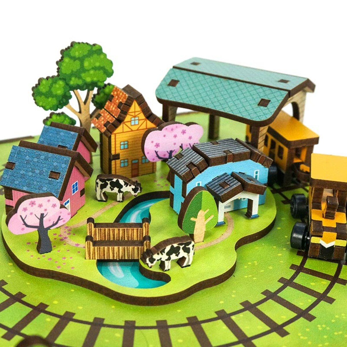 Miniaturowa pozytywka DIY - Wakacje u babci