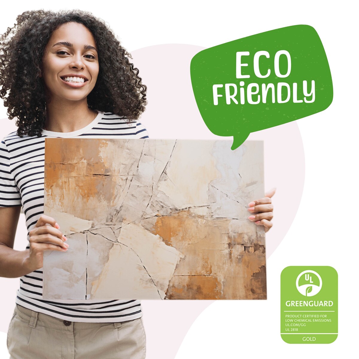 Obraz Ścienny Do Sypialni Salonu Abstrakcja Nowoczesny Wzór Beton 120x80cm