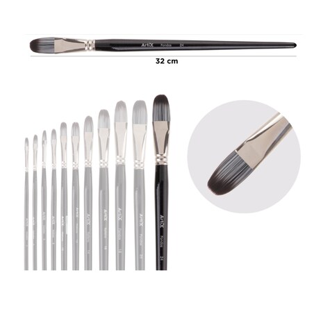 pędzel artystyczny profesjonalny malarski okrągły artix pp298-11 nr. 24