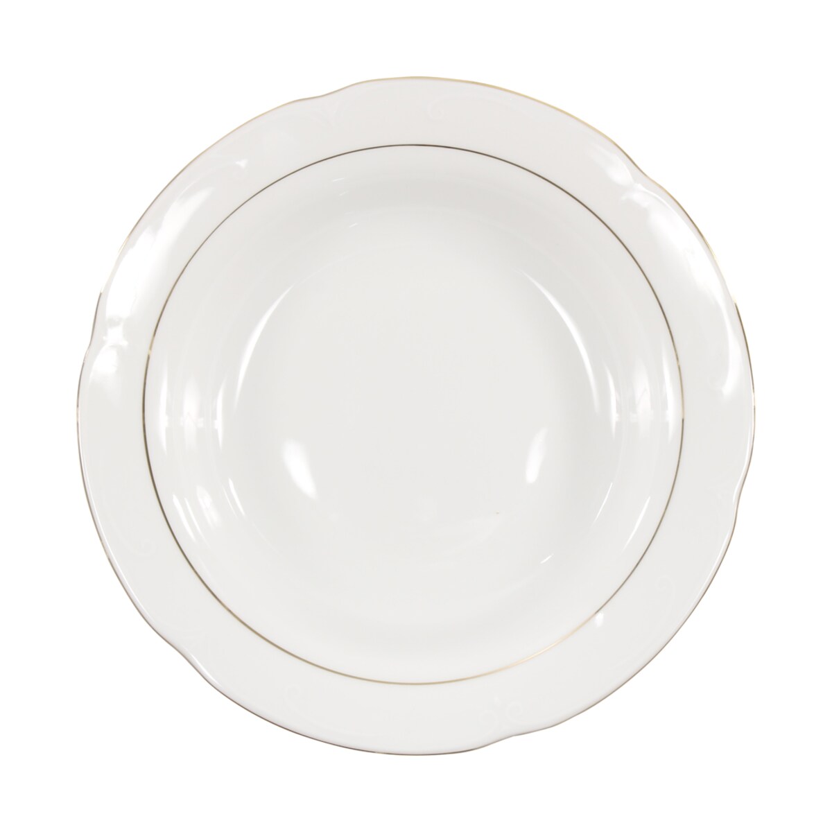 Salaterka okrągła 26 cm Kamelia Złota Linia B014