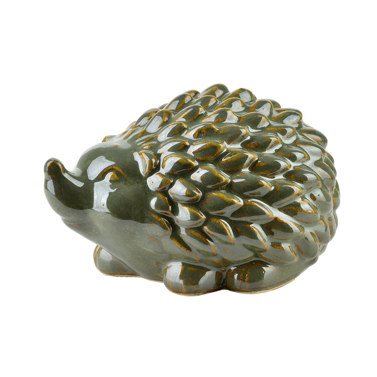 MAVE GREEN Figura jeż ceramiczny 15,5x11x9,5cm
