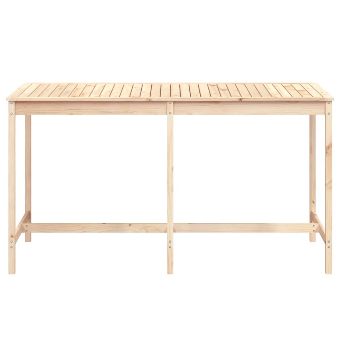 vidaXL Stół ogrodowy, 203,5x90x110 cm, drewno sosnowe