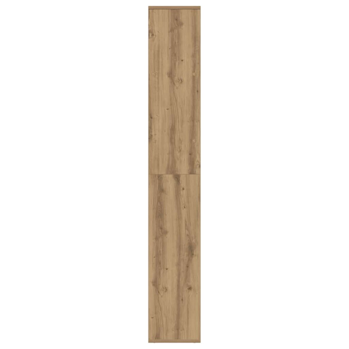 vidaXL Regał przegroda, dąb artisan, 67x25x161,5 cm