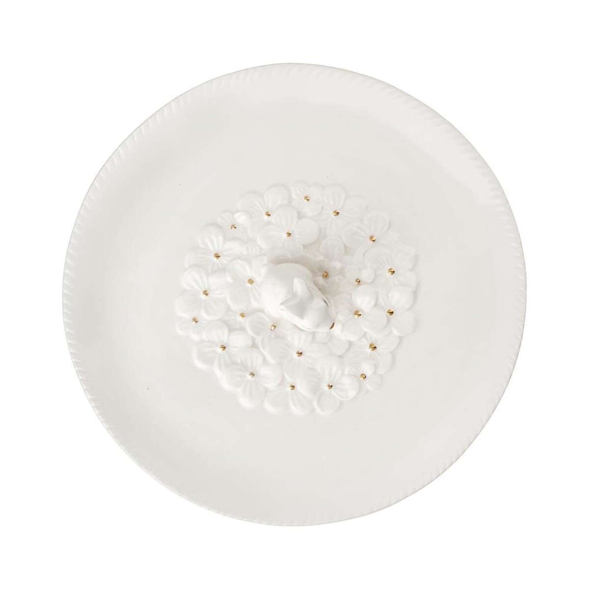 VILLA ITALIA Talerz wielkanocny z zajączkiem 24 cm BUNNY